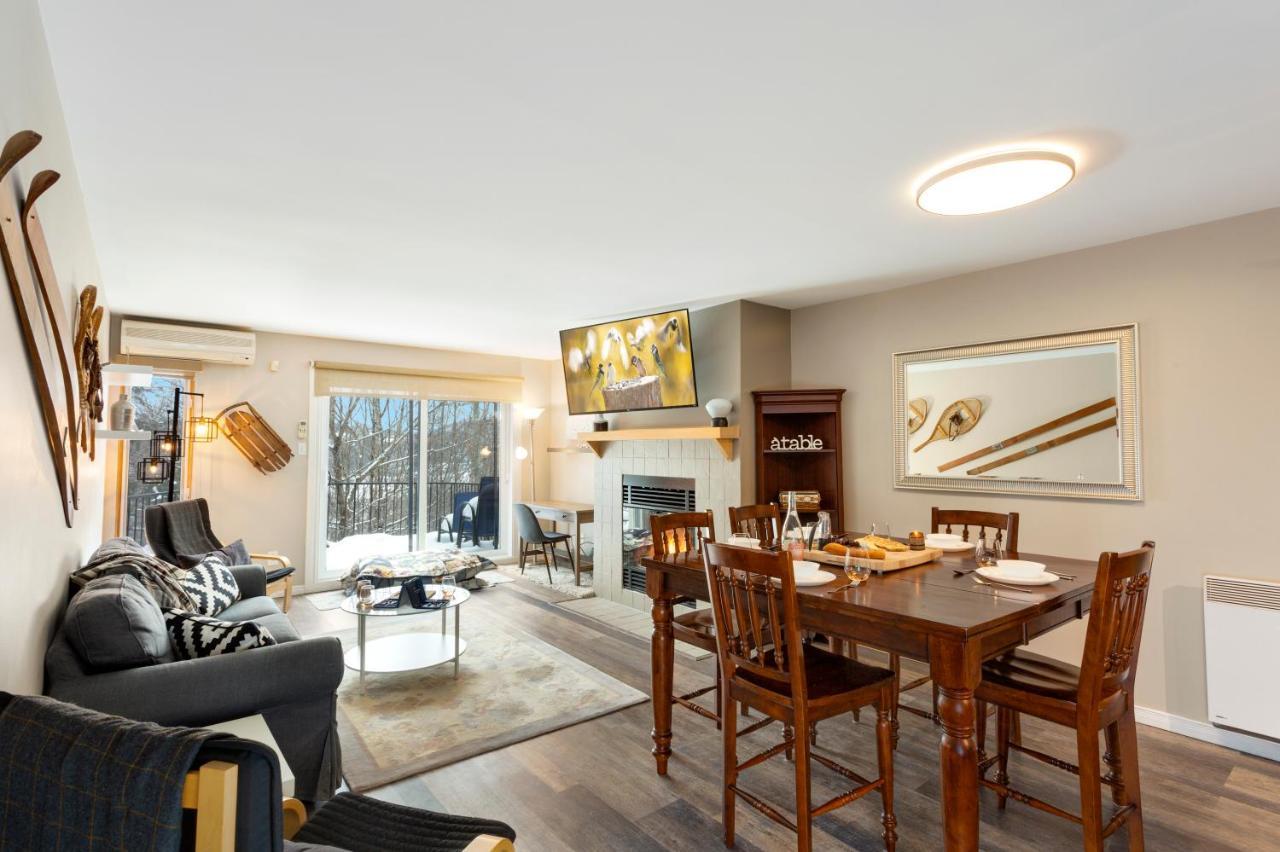 Tremblant Rocher Soleil Ski In Ski Out 2 Bedroom Mont-Tremblant Extérieur photo