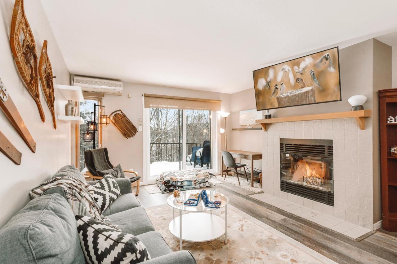 Tremblant Rocher Soleil Ski In Ski Out 2 Bedroom Mont-Tremblant Extérieur photo