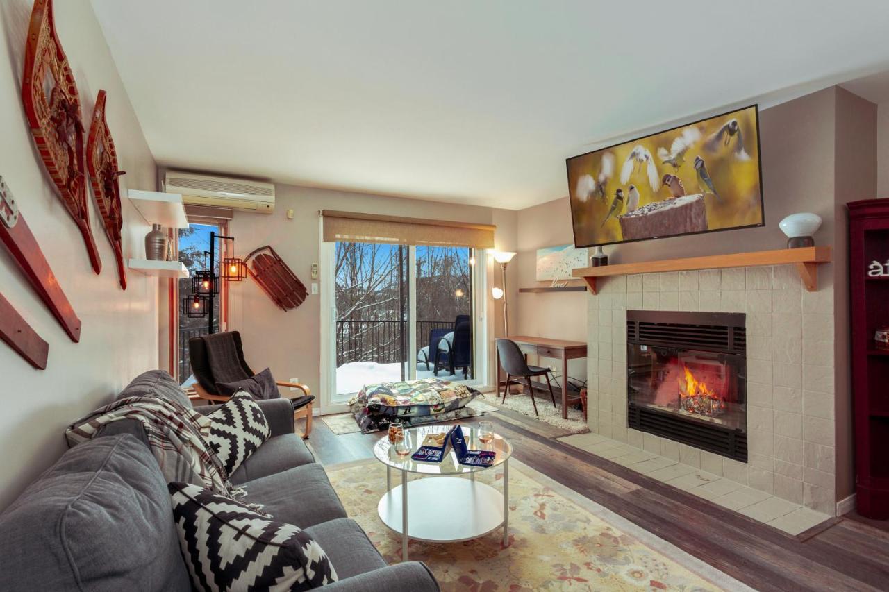 Tremblant Rocher Soleil Ski In Ski Out 2 Bedroom Mont-Tremblant Extérieur photo